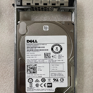 0TMVN7 ST2000NX0463 7.2K SAS 2.5寸服务器硬盘 Dell 12G 戴尔2T