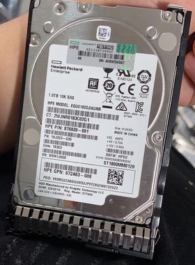 HPE 872481-B21 1.8TB 12G SAS 10K 2.5 872738-001 拆机成色新