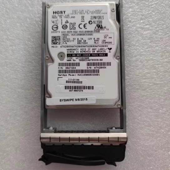 NetApp 111-01199 600G 2.5寸 10K HUC109060CSS601存储硬盘