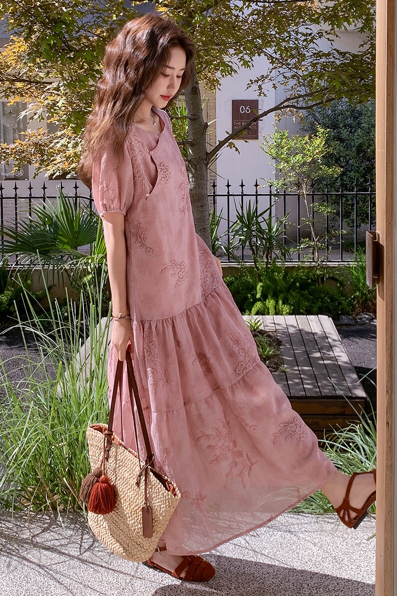 2026夏装新品主推三色连衣裙C98P165K238,女装连衣裙,2C103