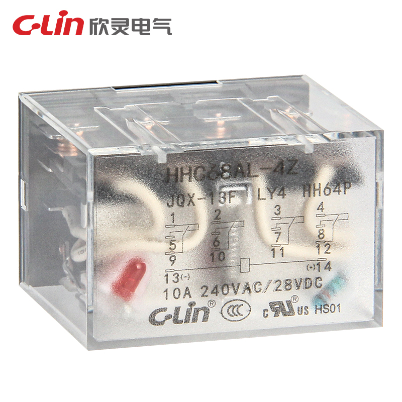 欣灵电磁继电器HH64P中间继电器