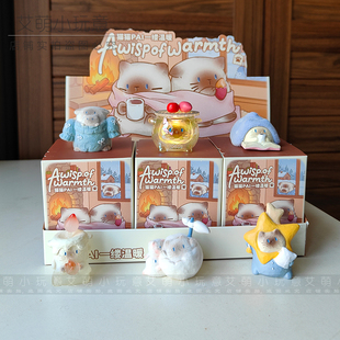 创意桌面摆件装 猫猫PAI一缕温暖盲盒小红书热卖 饰 新款 2026年正版