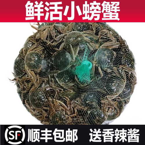 徽周小螃蟹黄足膏多肥而饱满