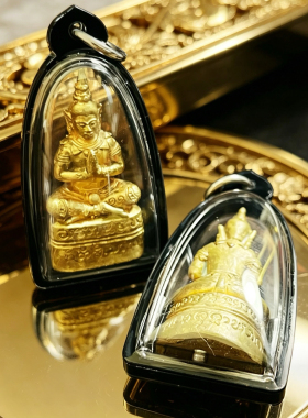 泰国佛牌正品阿赞wiang 娇清段佛祖 吊坠