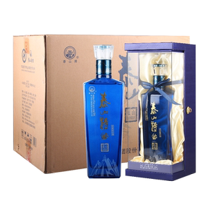 泰山牌 浓香型白酒 42度 泰山特曲 蓝山 整箱500ml*6瓶