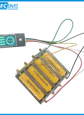 HeltecBMS 4S电池电压测试仪TFT display 2V-4.5V电池显示