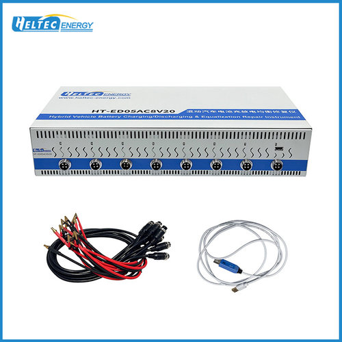 HeltecENERGY混动车镍氢电池专用8通道5A 充放电容量测试维修仪