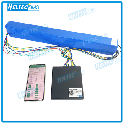 Heltec 4/8/17/21/24串NCM/LFP/LTO 1mv精度4A主动均衡带蓝牙APP