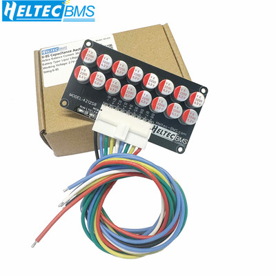 HeltecBMS3-4串6-8串3A电容式主动均衡板三元磷酸铁锂电池均衡模