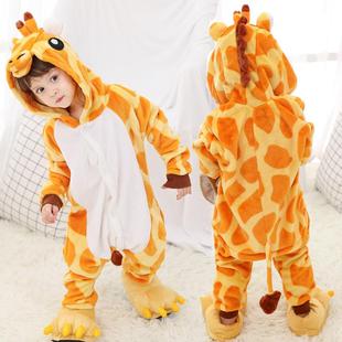 元旦圣诞节幼儿园化妆舞会服装小鹿演出服男童动物服女童长颈鹿冬