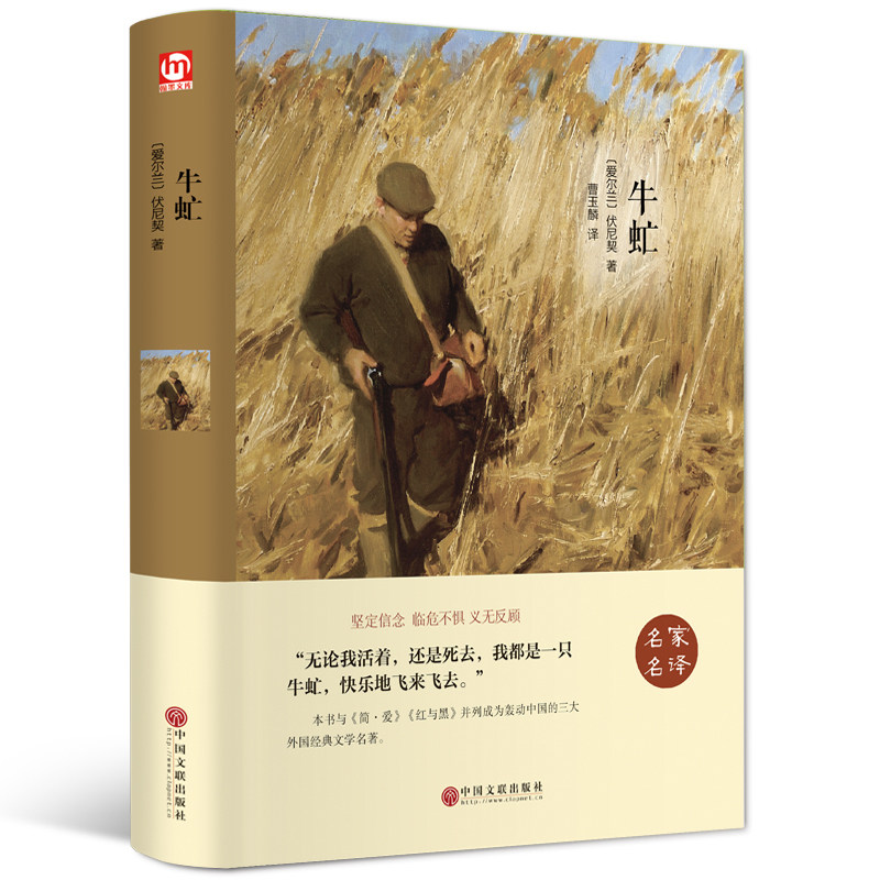 牛虻 世界名著正版经典文学小说高中生大学生阅读课外书适合读看的课外读物书籍畅销书排行榜原著成人好书推荐热销青春励志书籍