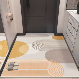 入户门地垫PVC可擦洗高端脚垫门垫进门厨房门口地毯垫子裁剪定制