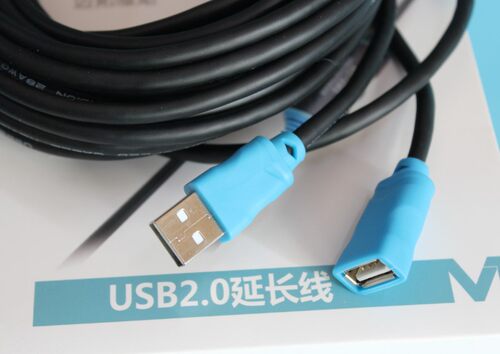 USB延长线信号放大器USB延长器进口芯片网卡用10-30M@迈拓MT-UD10