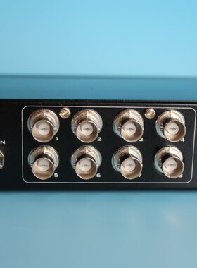 8路BNC视频分配器一分八Q9监控分配器一分多监视器@迈拓MT-108BC