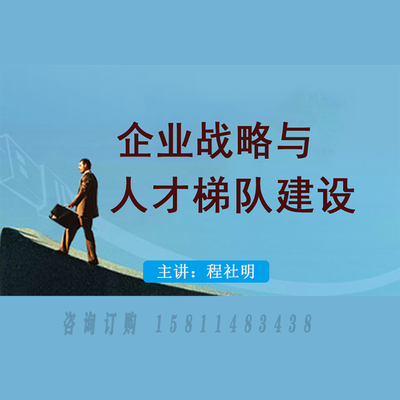 正版包票 程社明 企业战略与人才梯队建设 视频课程非DVD 3.5