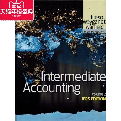 正版知豆原版会计学Intermediate Accounting: IFRS Edition (英