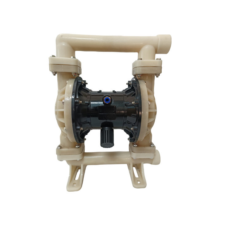 qby小型气动隔膜泵pvdf四氟塑料耐腐蚀自吸化工泵溶剂加泵水泵