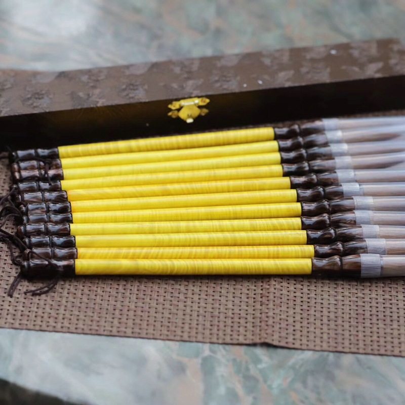 大叶金丝楠木水波狼毫文房四宝毛笔实木红木毛笔书画家居练字礼品,饰品/流行首饰/时尚饰品新,金丝楠木,淘宝优惠券,粉丝福利购,淘宝优惠卷