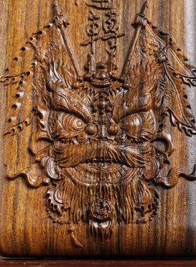 工厂店新款沉香木雕中国舞狮挂饰