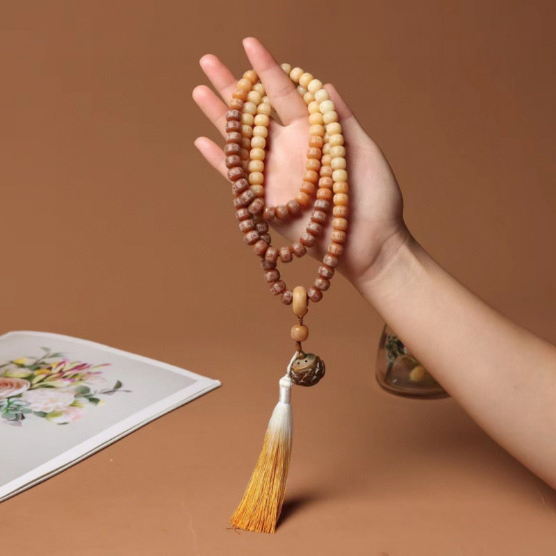 六字真言雕刻咖啡色渐变风化菩提桶珠手串男女款佛珠念珠手链挂脖,饰品/流行首饰/时尚饰品新,手饰/手串,淘宝优惠券,粉丝福利购,淘宝优惠卷