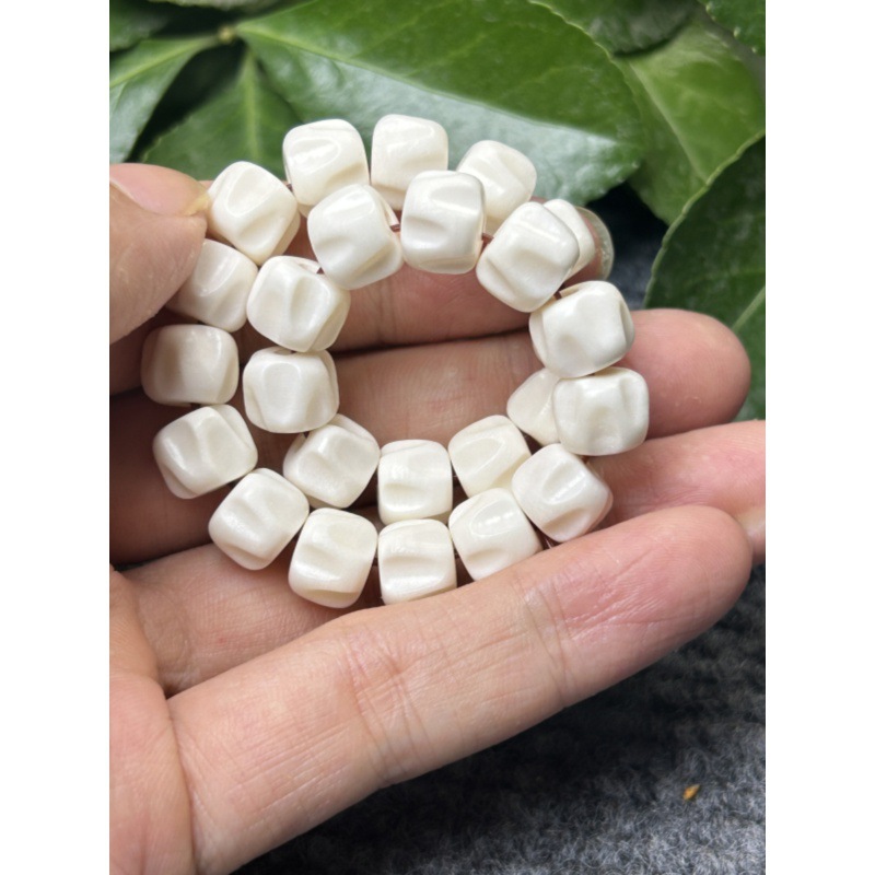 天鹿角百香籽手串鹿角手链佛珠柏