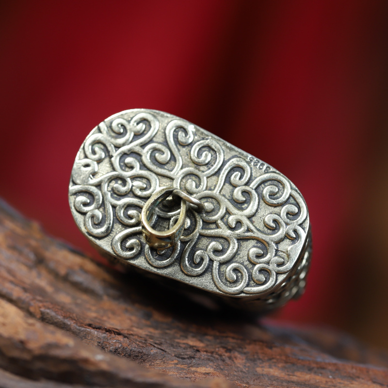 民族风牛角工艺品饰品吊坠摸金符