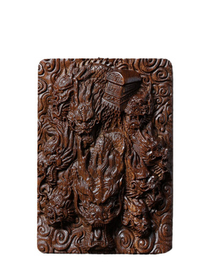 工厂批发直销九龙拉棺沉香木雕刻