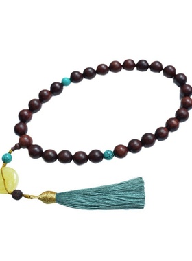 赞比亚小叶紫檀diy青绿款手持档