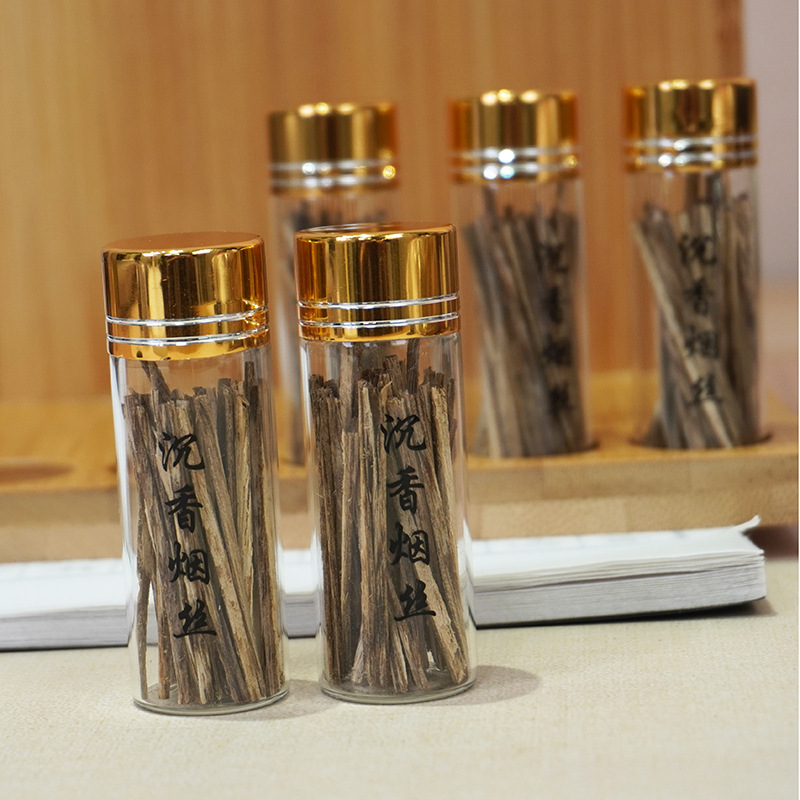 直播供货海南天然沉香条烟插烟丝