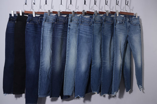 春秋弹力修身紧身显瘦显高百搭九分裤小脚裤MID RISE SKINNY AVA