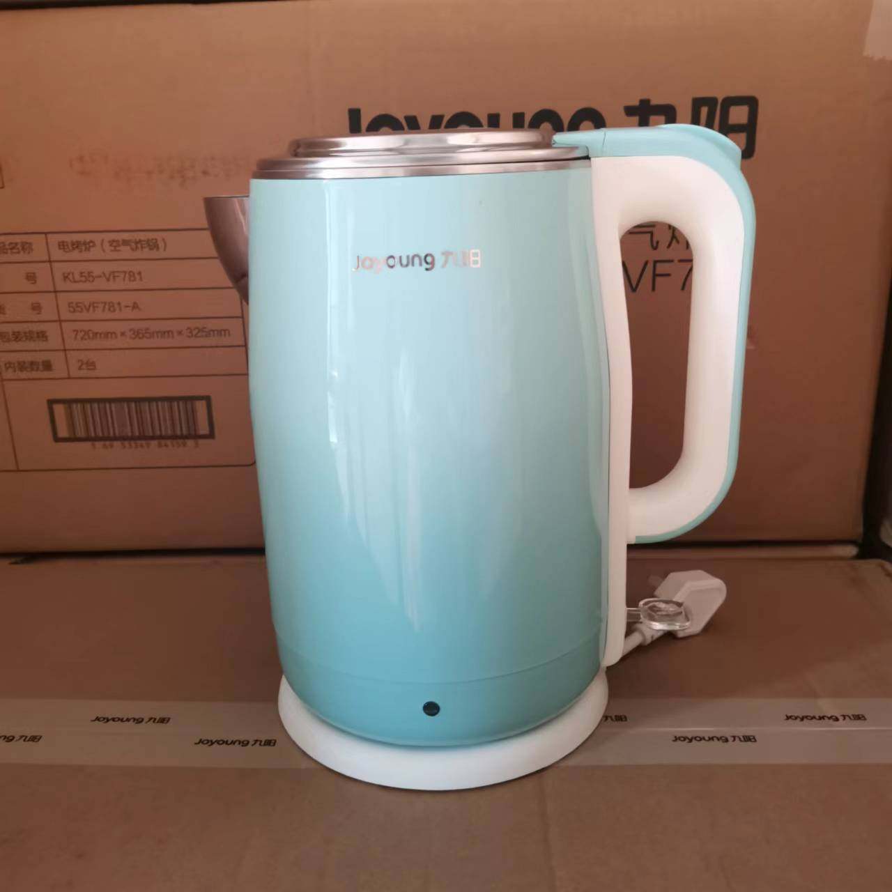 Joyoung/九阳 K17-F5/F30电热水壶开水煲烧水壶1.7L自动断电双层