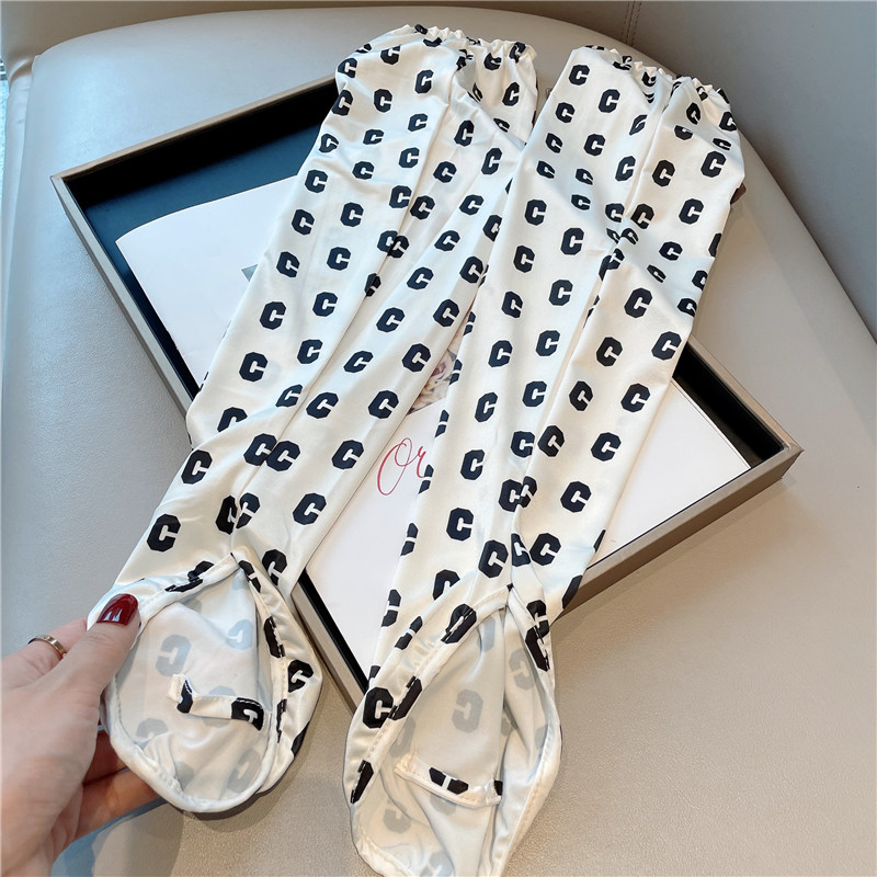 ALPHABET ICE SLEEVE GIRLS SUMMER OUTDOOR SUNSCREEN SLEEVE SLEEVE CYCLING DRIVING ANTI ULTRAVIOLET GLOVES ARM GUARD ARM SLEEVE