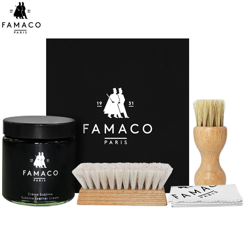 FAMACO铂金彩皮护理霜马丁靴护理鞋油皮具皮包滋润补色上光保养油