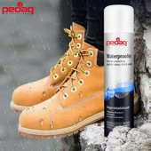 德国pedag防水喷雾冲锋衣dwr防拔水修复登山鞋 麂皮大黄靴防污剂