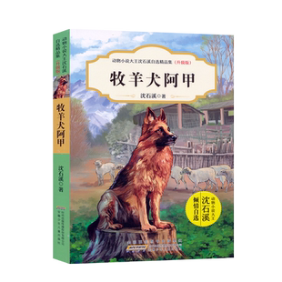 牧羊犬阿甲动物小说大王沈石溪自选精品集升级版中小学生课外书读物系列三四五六年级8-10-12-15周岁儿童文学童书寒假必读JF
