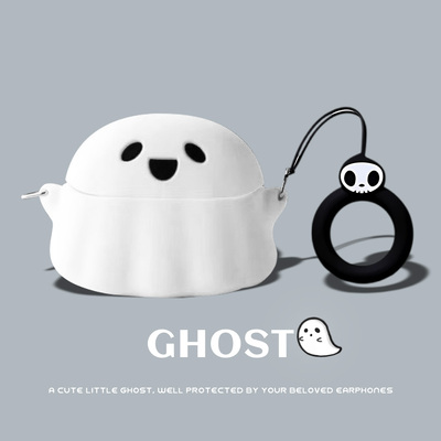适用于Edifier漫步者花再zero air无线蓝牙耳机套lolli pro2保护套个性硅胶可爱软壳ZEROAIR卡通幽灵保护壳潮