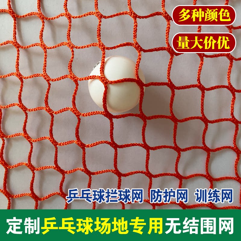 无结网乒乓球场地围网隔离网户外防晒围栏网球场拦球防护网拦截网图片