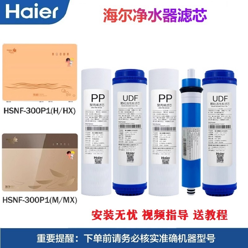 海尔施特劳斯净水器滤芯净化器