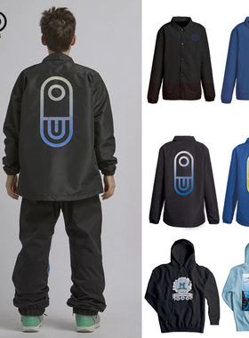 大连极速 Airblaster男款单板滑雪服卫衣教练夹克帽衫