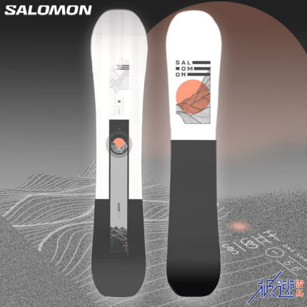 Salomon萨洛蒙23-24新品男款滑雪单板SIGHT全地域粉雪