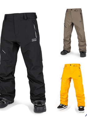 大连极速 2021新款 Volcom男款成人单板滑雪裤防水GORE-TEX