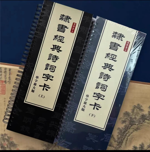 老师推荐隶书经典诗词字卡汉隶书将进酒沁园春定风波长征赤壁怀古