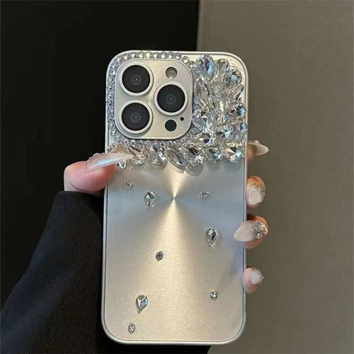 苹果13promax手机壳女款高级感iphone16pro炫彩水钻11/15promax全包自带镜头膜防摔14/12奢华高端
