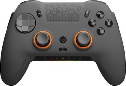 SCUF Envision Pro无线手柄，黑橙配色，PC专用 双切扳机