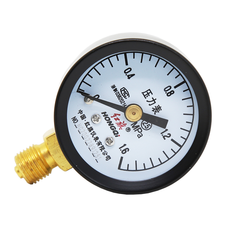 红旗仪表Y40压力表真空表1.6MPA