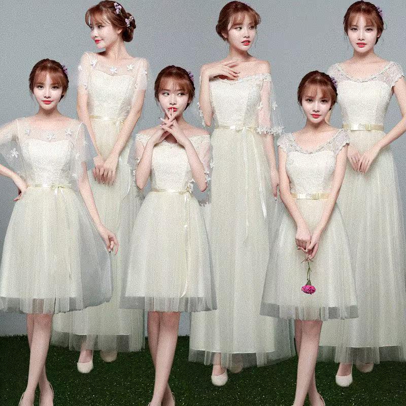 Adult Dress Bridesmaid full dress 2018 new pattern Wedding photos grace Princess Dress marry Teenagers girlin the Women's clothing/Boutique , Wedding/Cheongsam/Formal dress , Formal dress/Evening  category - from Buy2taobao.com to provide professional Taobao agent buy service
