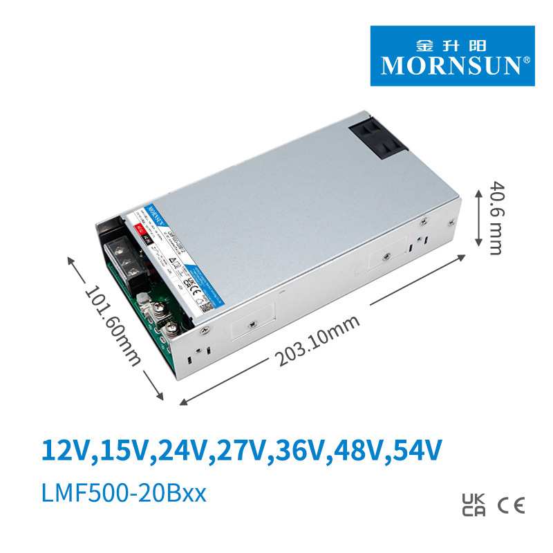 500W带PFC金升阳开关电源LMF500-20B12/15/24/27/36/48/54V