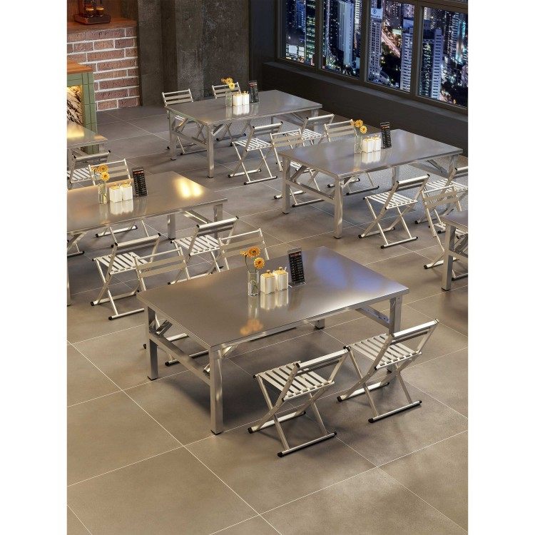 不锈钢折叠桌夜市大排档商用烧烤桌户外摆摊便携式长方形折叠桌子,3C数码配件,USB灯,淘宝优惠券,粉丝福利购,淘宝优惠卷