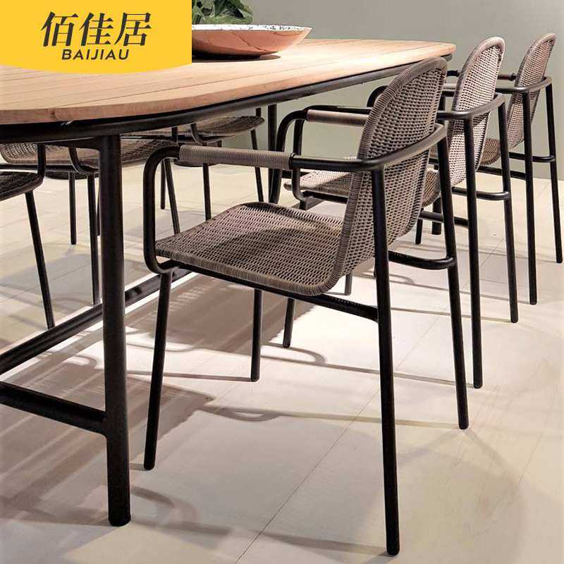 户外桌椅组合庭院别墅室外餐桌阳台花园酒店露台休闲藤编椅藤椅,3C数码配件,USB灯,淘宝优惠券,粉丝福利购,淘宝优惠卷