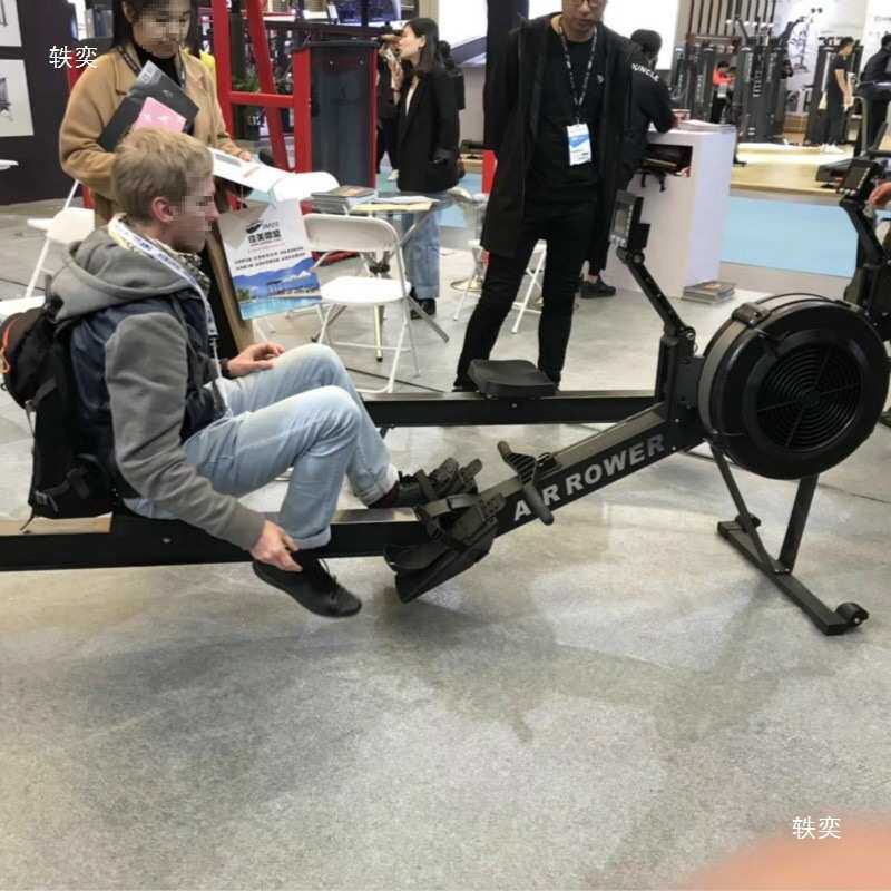 c2风阻划船机健身房商用划桨艇家用折叠非水阻划船机健身器材